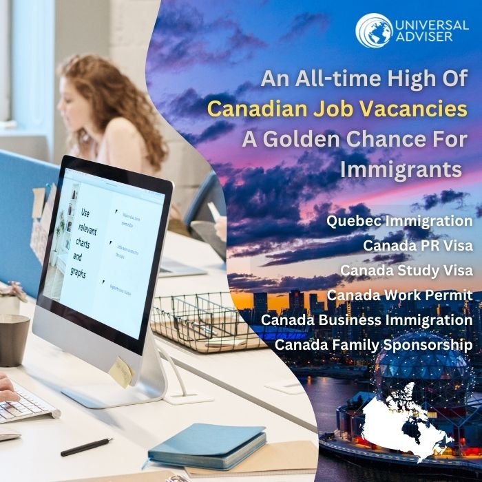 Canada job Vacancies for Indian with salaries | Universal adviser immigration
