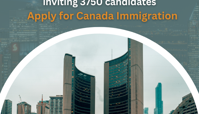 Canada held its latest Express Entry Draw inviting 3750 candidates