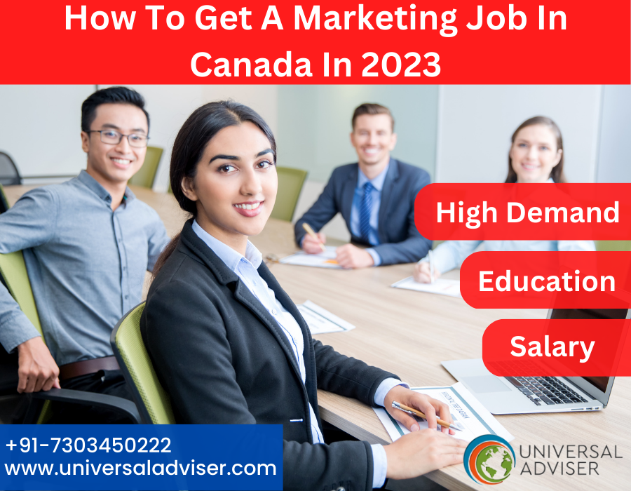 Marketing Jobs in Canada for Immigrants, Canada PR