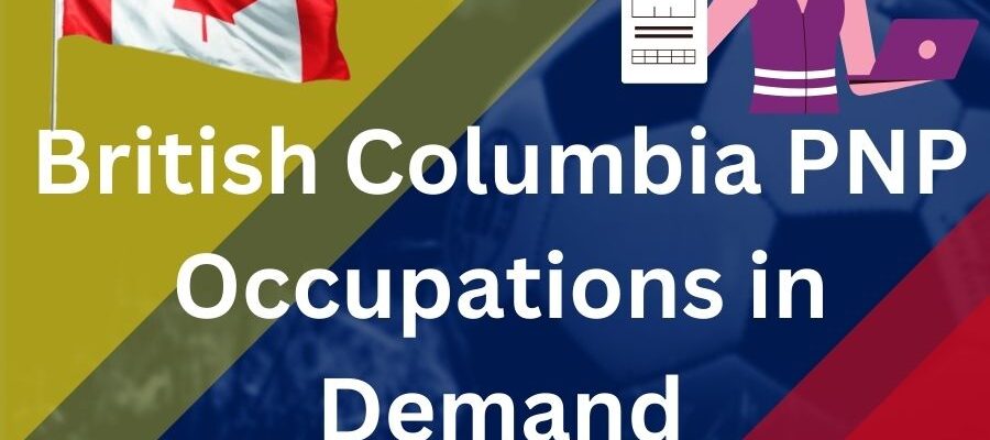 British Columbia PNP Occupations in Demand