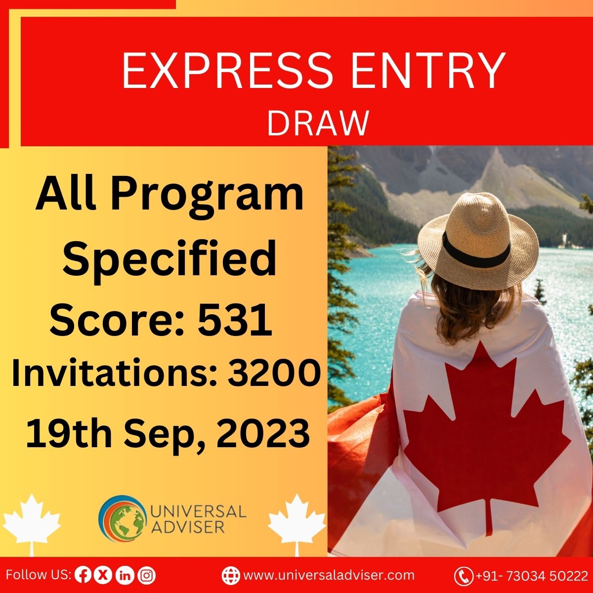 CRS score drops to 447 in latest Express Entry Draw - Can X Immigration