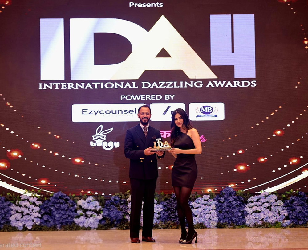 Awarded by the International Dazzling Awards 2026
